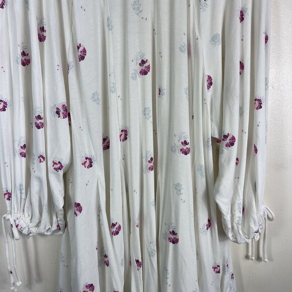 Free People Winter Sun Printed‎ Tunic Mini Dress Women Size Small Oversized Boho - Picture 12 of 16